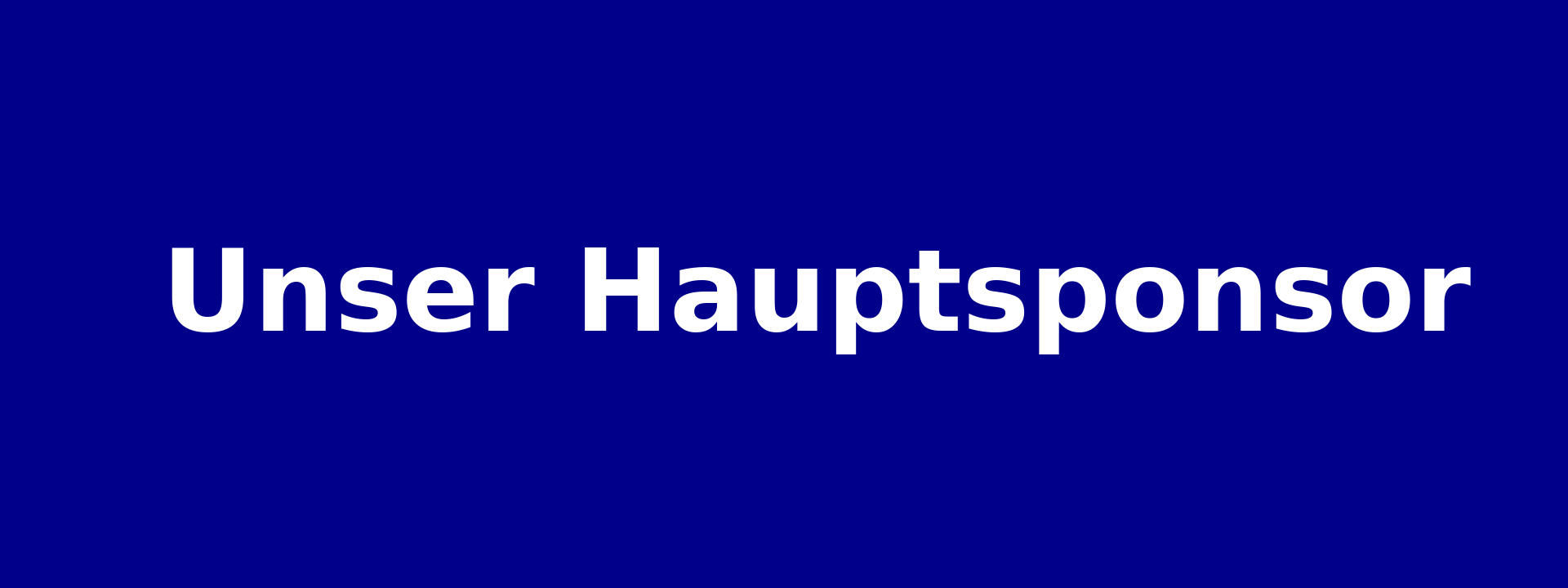 Unser Hauptsponsor